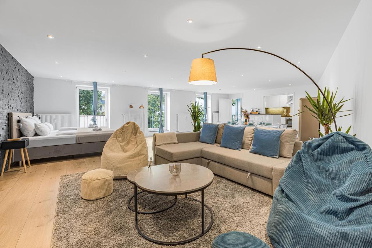 Prime - City Apartment Fuer 6 - Neu & Modern 뮌헨 외부 사진